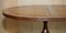 Tavolino da caffè ovale vintage in pelle marrone anticata e tinta a mano con rotelle Lion, Immagine 5