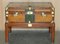 British Army Brown Leather Trunk Coffee Table Honi Soit Qui Mal Y Pense 7