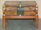 British Army Brown Leather Trunk Coffee Table Honi Soit Qui Mal Y Pense 19