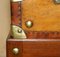 British Army Brown Leather Trunk Coffee Table Honi Soit Qui Mal Y Pense, Image 10