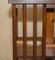 Sheraton Revival Flamed Hardwood Walnut & Satinwood Revolving Bookcase Table 11