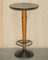 Antique Art Deco High Bar Table & Stools, Set of 3 4