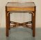 Vintage English Mahogany Thomas Chippendale Side Tables, 1960s, Set of 2, Image 18