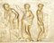 Placa de friso romano Grand Tour rectangular de bronce dorado, década de 1890, Imagen 5
