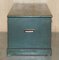 Hand Painted Green Trunk Chest in Pine, Austria, 1856 15