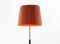 Terracotta and Brass Hall Pie G3 Floor Lamp by Jaume Sans 3