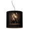 Moaré LM Pendant Lamp in Black and Grey by Antoni Arola 1