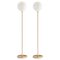 06 Dimmable Brass Floor Lamps by Magic Circus Editions, Set of 2 1