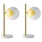 Dimmbare Pop-Up Tischlampen in Gelb von Magic Circus Editions, 2er Set 1
