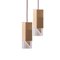 One Brass Duet Hanging Lamp by Formaminima 5