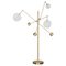 Milan 3 Arms Brass Floor Lamp by Schwung 1