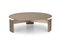 Table Basse Shirudo en Plaqué Nickel Mat par Mingardo 2