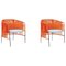 Orange Mint Caribe Lounge Chairs by Sebastian Herkner, Set of 2, Image 1