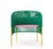 Green Caribe Lounge Chairs by Sebastian Herkner, Set of 2 6