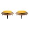 Secreto 60 Coffee Tables in Yellow by Colé Italia, Set of 2 1