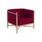 Loka Lounge Armchair in Natural Beech Wood by Colé Italia, Image 2