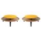 Secreto 85 Coffee Tables in Yellow Mitzouko by Colé Italia, Set of 2 1