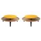 Secreto 85 Coffee Tables in Yellow Mitzouko by Colé Italia, Set of 2, Image 1