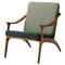 Lean Back Lounge Chair in Mosaic Teak by Warm Nordic 1