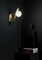 Italian Daphne Brass Floor Lamp by Esperia 4