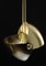 Italian Eirene Brass Pendant Lamps by Esperia, Set of 2 2
