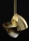 Italian Eirene Brass Pendant Lamps by Esperia, Set of 2 4
