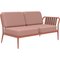 Ribbons Salmon Double Left Modular Sofa by Mowee 2
