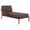 Ribbons Chocolate Right Chaise Longue by Mowee 1