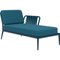 Ribbons Navy Left Chaise Lounge by Mowee 2