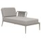 Ribbons Cream Left Chaise Lounge by Mowee, Image 1