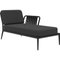 Ribbons Black Left Chaise Longue by Mowee, Image 2