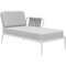 Ribbons White Left Chaise Lounge by Mowee 2