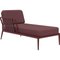Ribbons Burgundy Right Chaise Lounge by Mowee, Image 2