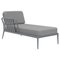 Ribbons Grey Right Chaise Lounge by Mowee 1