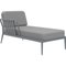 Ribbons Grey Right Chaise Lounge by Mowee, Image 2