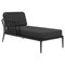 Ribbons Black Right Chaise Lounge by Mowee 1