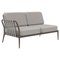 Ribbons Bronze Double Right Sofa by Mowee, Image 1