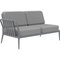 Ribbons Grey Double Right Sofa by Mowee 2