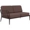 Ribbons Chocolate Double Right Sofa by Mowee, Image 2