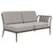 Ribbons Bronze Double Left Sofa by Mowee 1