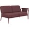 Ribbons Burgundy Double Left Sofa by Mowee, Image 2