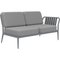 Ribbons Grey Double Left Sofa by Mowee 2