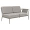 Ribbons Cream Double Left Sofa by Mowee, Image 1