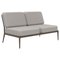 Ribbons Bronze Double Central Sofa by Mowee 1