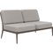 Ribbons Bronze Double Central Sofa by Mowee 2