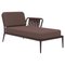 Chaise Longue Ribbons Chocolate Left di Mowee, Immagine 1