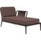 Ribbons Chocolate Left Chaise Longue by Mowee, Image 2