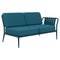 Ribbons Navy Double Left Sofa by Mowee 1