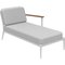 Nature White Left Chaise Lounge by Mowee 2