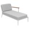 Nature White Left Chaise Lounge by Mowee, Image 1